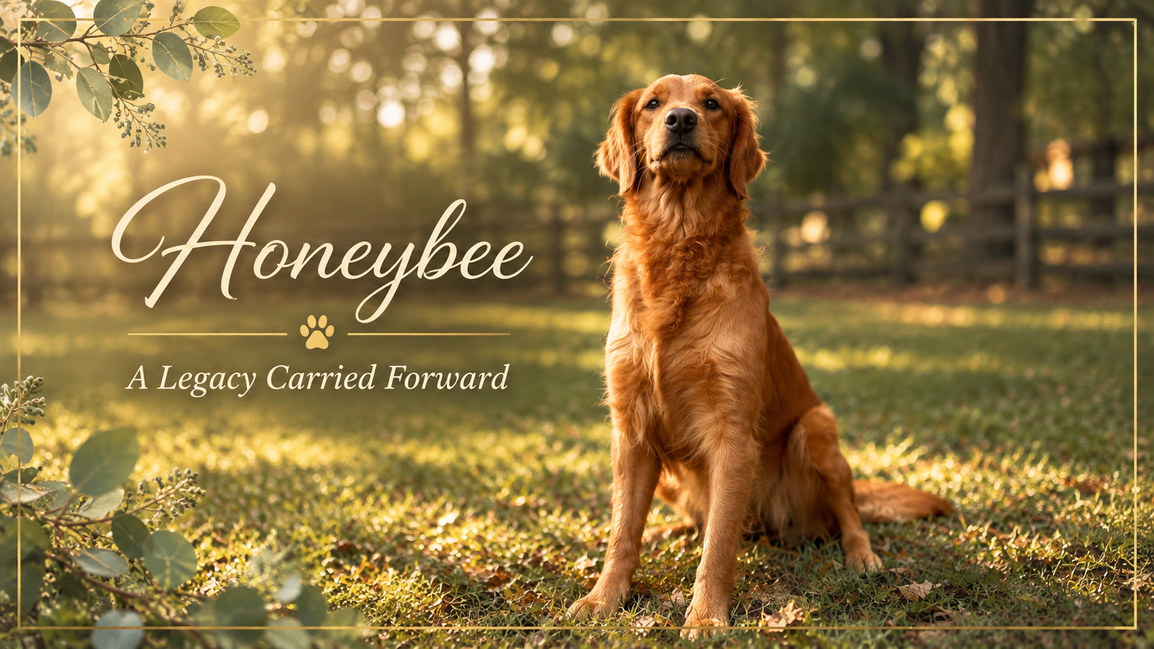 Honeybee — A Legacy Carried Forward